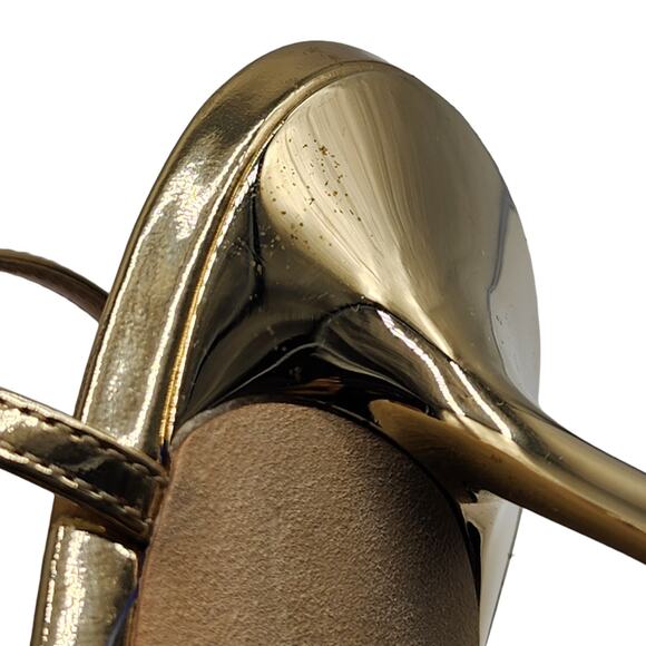 Louis Vuitton Blossom Sandals Leather in Gold 38 8 US $1190 - Picture 8 of 12